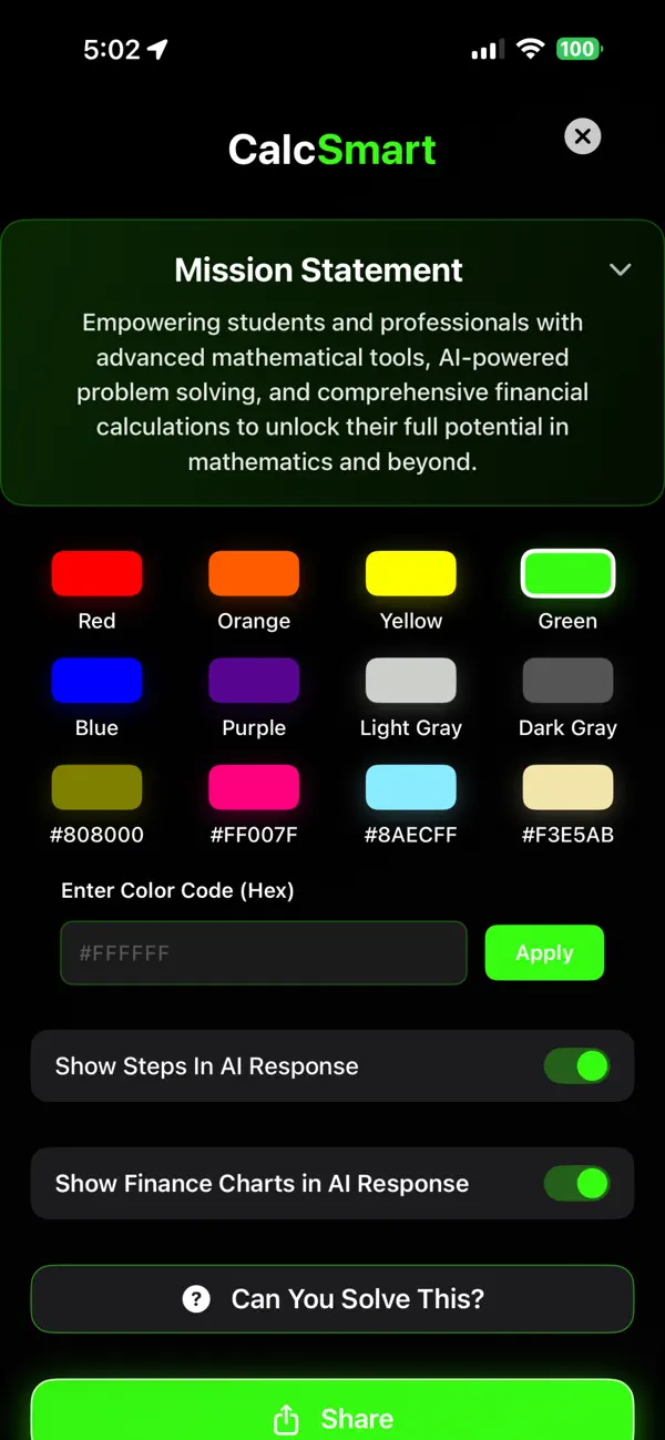 #3. CalcSmart (iOS) โดย: Malachi Brown