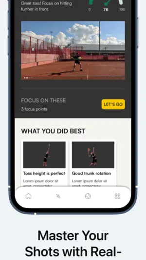 Offcourtz AI Tennis Training screenshot 4