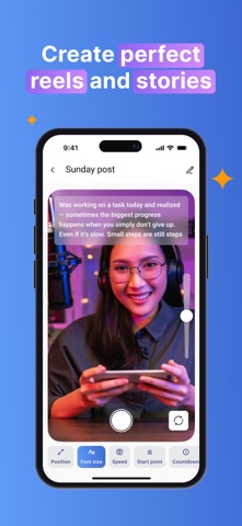 Teleprompter For Video - Pro screenshot