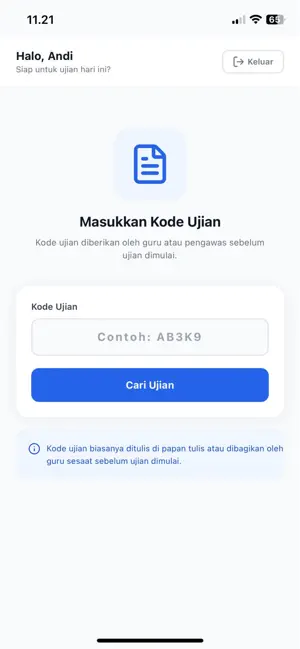 Exam App (bb0ca8) screenshot 2