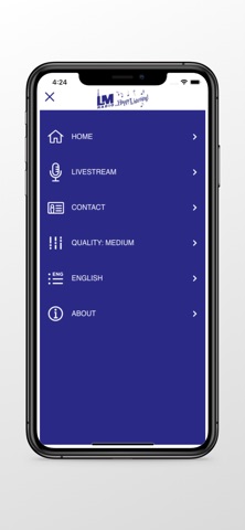 LM Radio Mozambique iPhone screenshot