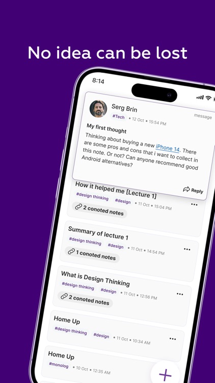 Conoted Structured ideas Notes screenshot-3
