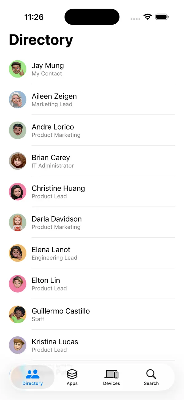 Screenshot #1 pour Apple Business