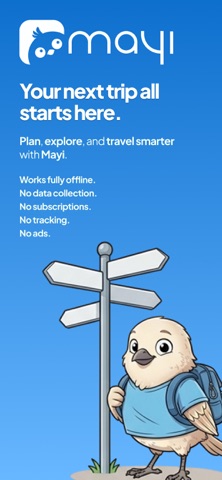 Mayi - Travel Buddy iPhone screenshot