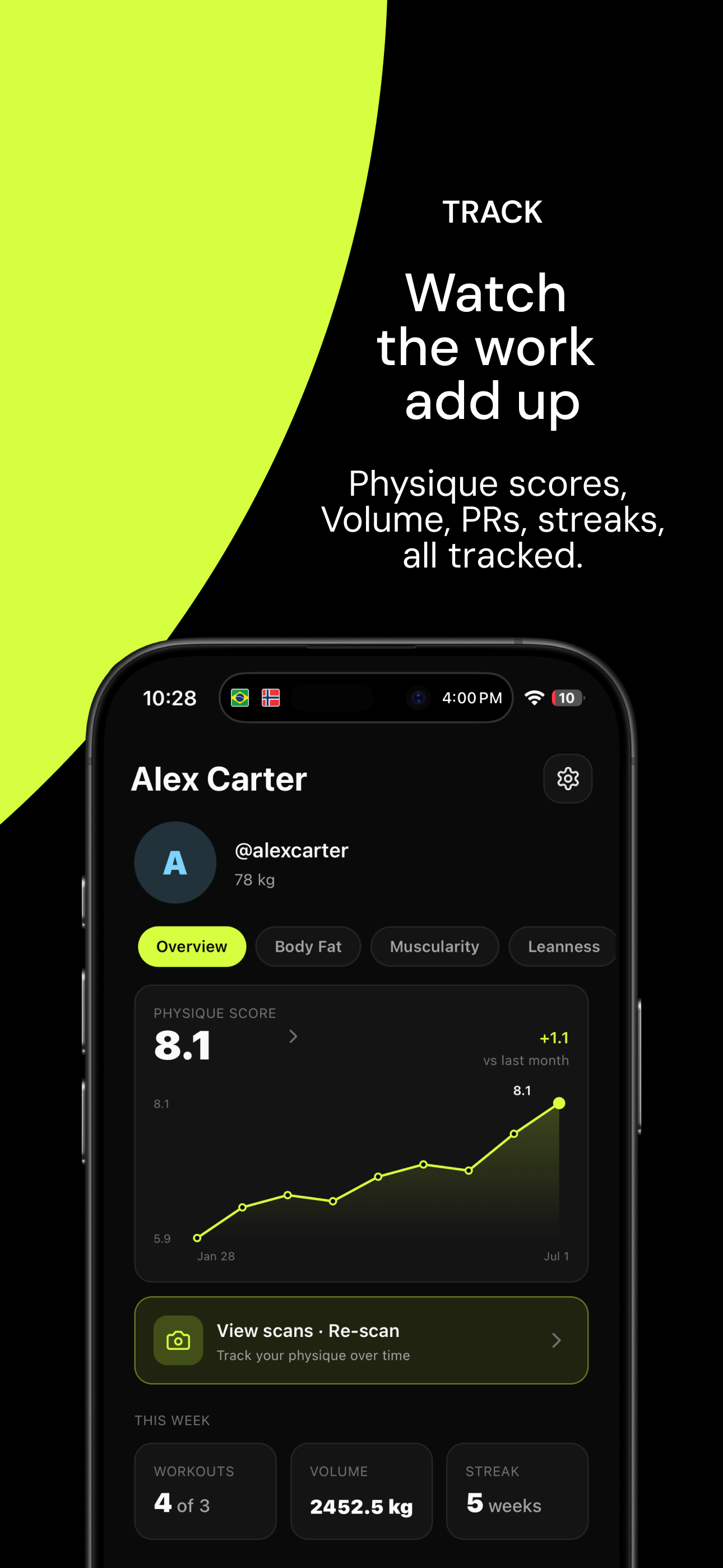 Forj: AI Gym Coach & Tracker screenshot 7