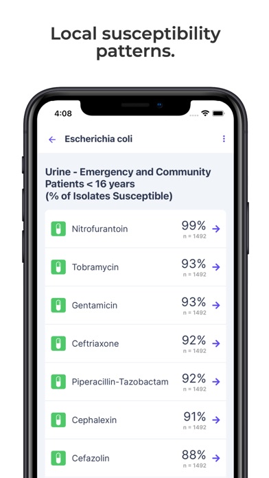 Firstline - Clinical Decisions Screenshot