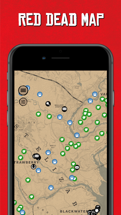 RDR & RDR2 - Map & Companion Screenshot 1 - AppWisp.com RDR & RDR2 - Map & Companion Screenshot 1 - AppWisp.com