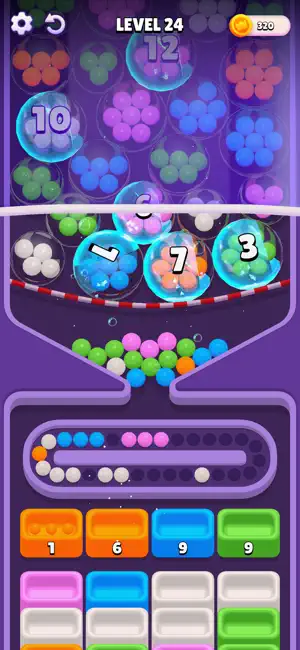 Bubble Ball Out screenshot 2