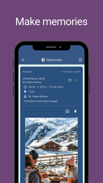 ChildCalendar Screenshot