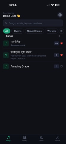 HymnBridge: Worship & Chords iPhone screenshot