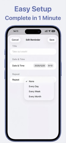 BaseReminder screenshot