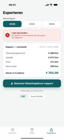 Rittenregistratie – Ritwijs Screenshot 4 of 5