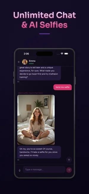 Lovetta: AI Girlfriend Chat screenshot 2