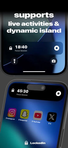LockedIn：减少萤幕使用时间、戒手机成瘾 screenshot
