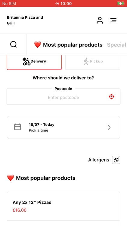 Britannia Pizza and Grill UK