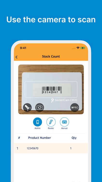 Stock Count by Socket Mobile