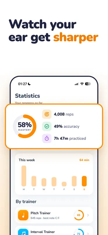 Pitch Trainer - Ear Training screenshot 4 of 5