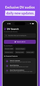 DeeVee: Audio Stories Search screenshot