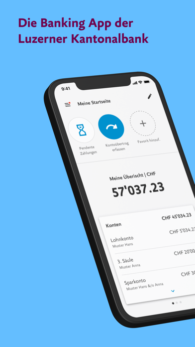 Screenshot #1 pour LUKB E-Banking