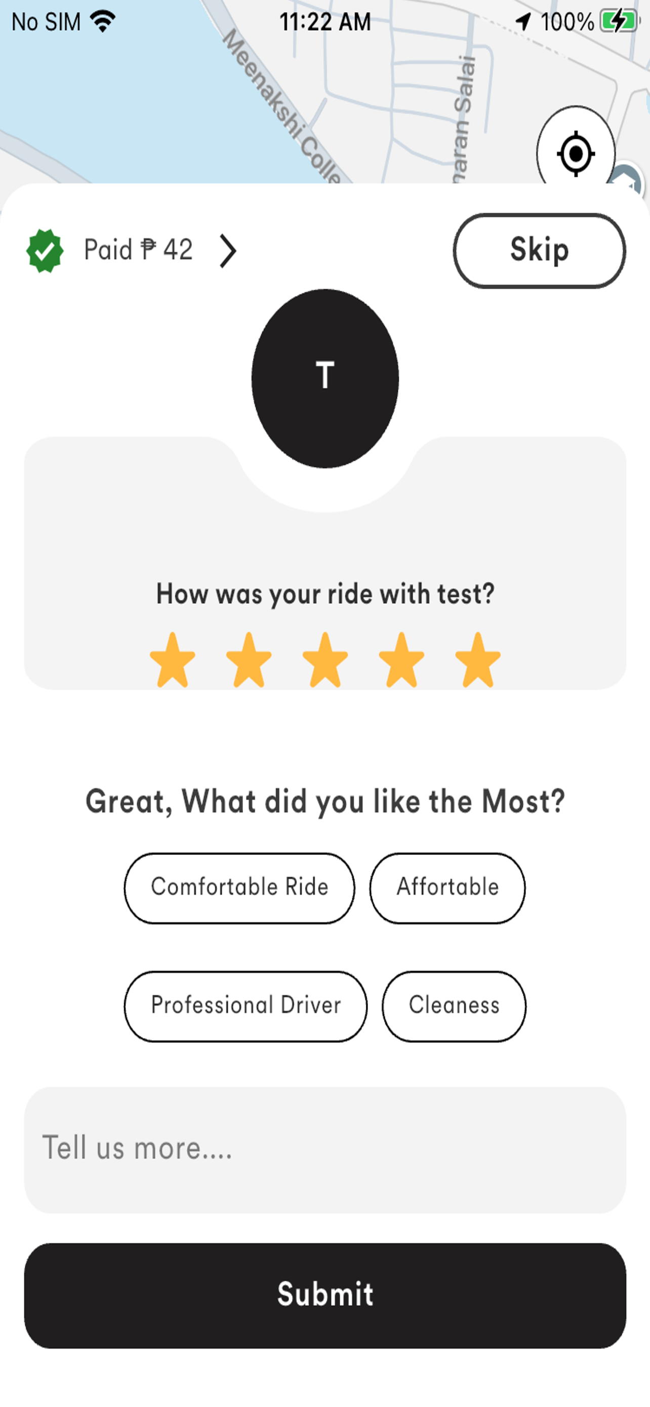 GoCab:Taxi Ride screenshot 8