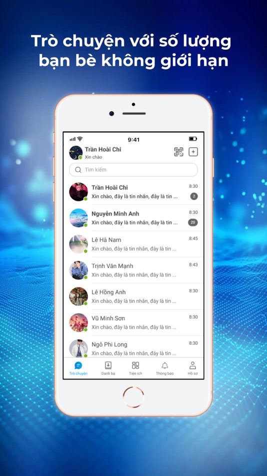 #1. Chat365 - Nhắn Tin Nhanh Chóng (iOS) De: Truong Duc Chinh