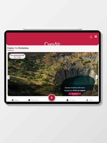 CemAir iPad screenshot 1