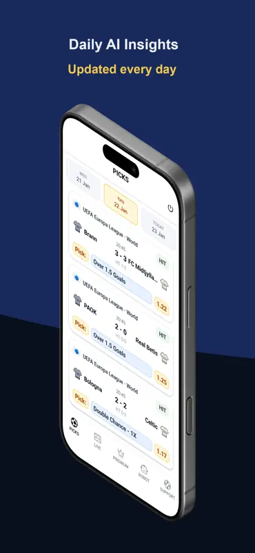 BetPredict AI: Betting Tips screenshot 2 of 6