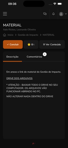 GESTÃO DE IMPACTO screenshot