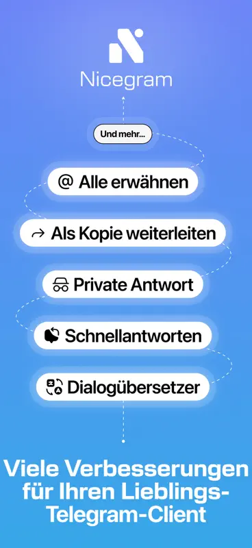 Nicegram: KI für Telegram screenshot 8 of 8