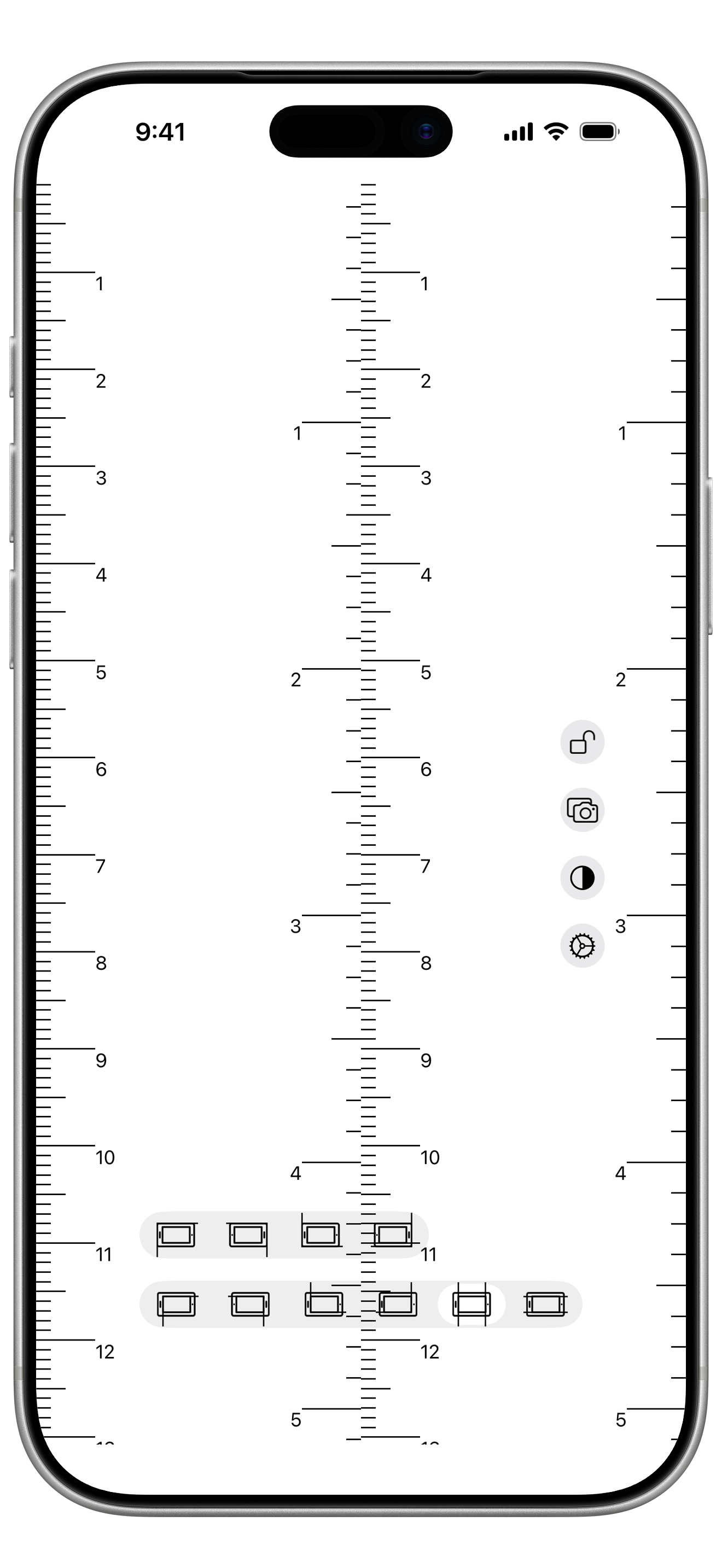 Ruler - CM, MM, Inches screenshot 2