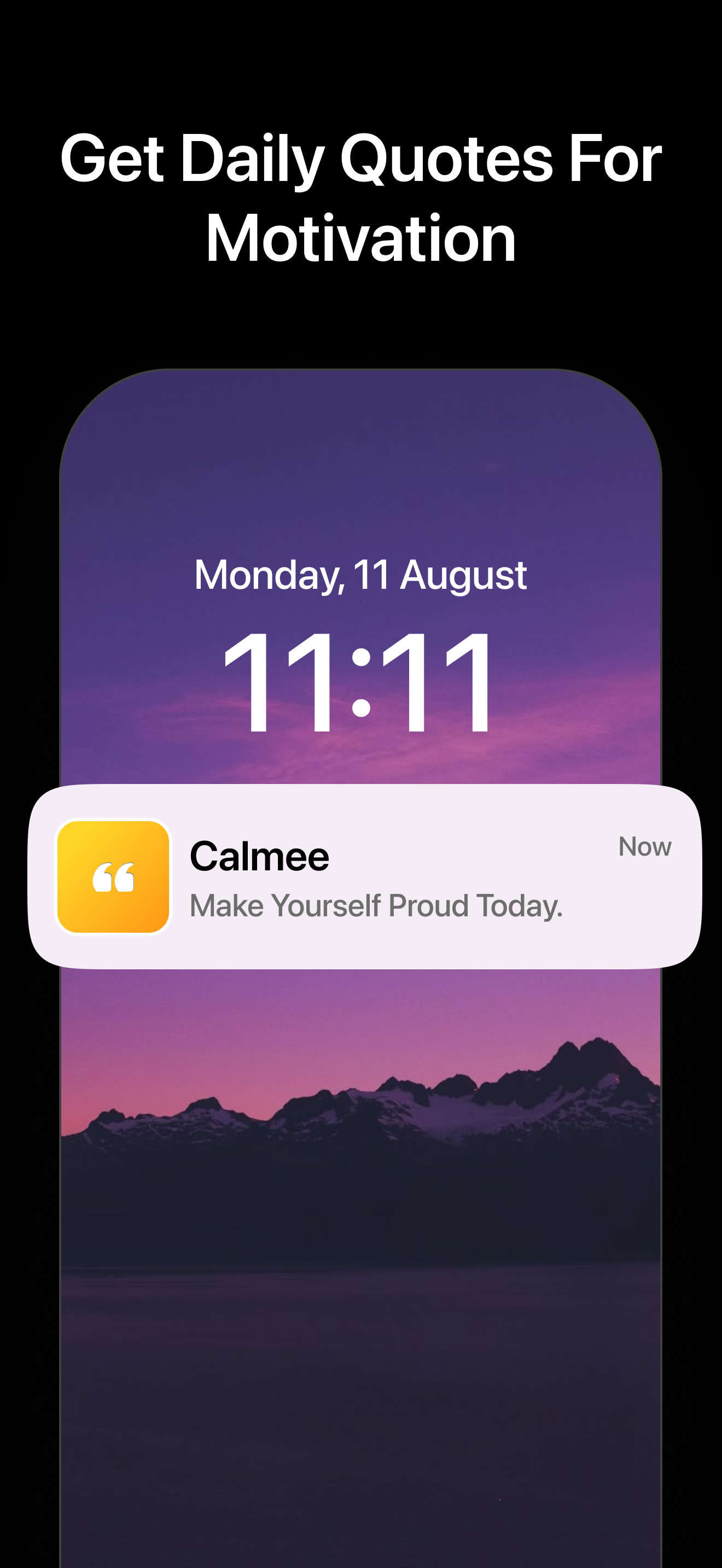 Motivation Daily Quotes-Calmee