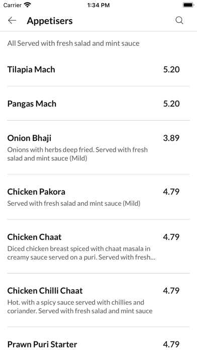 Millon Restaurant St Helens Screenshot