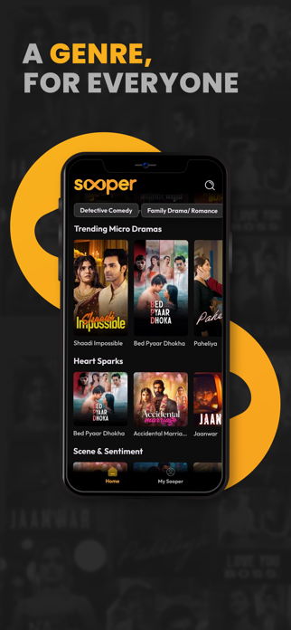 Sooper: Micro Drama & Audio Screenshot 1 of 5