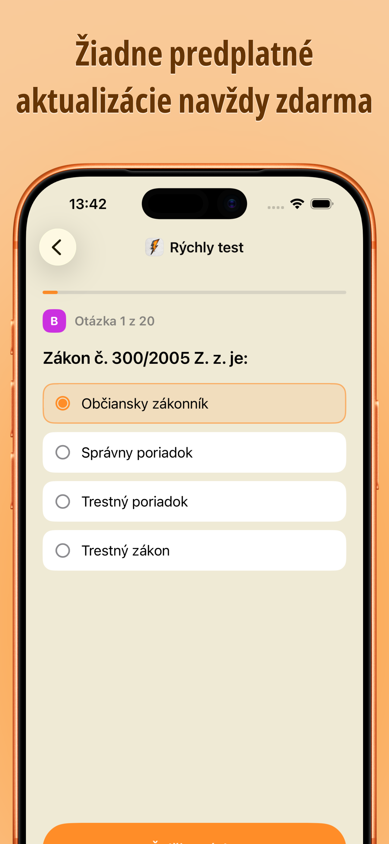 Zbrojný Preukaz Test - Zbroják screenshot 11