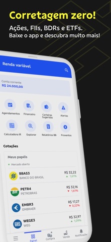 Investimentos BB Taxa Zero screenshot