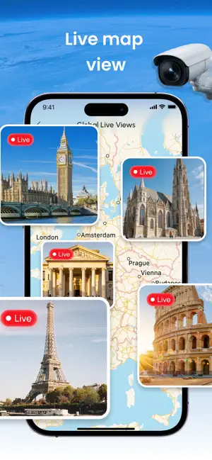 GlobeScope: GPS Map Camera screenshot 1