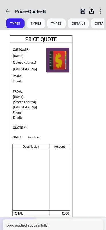 Work Estimate screenshot 4 of 9