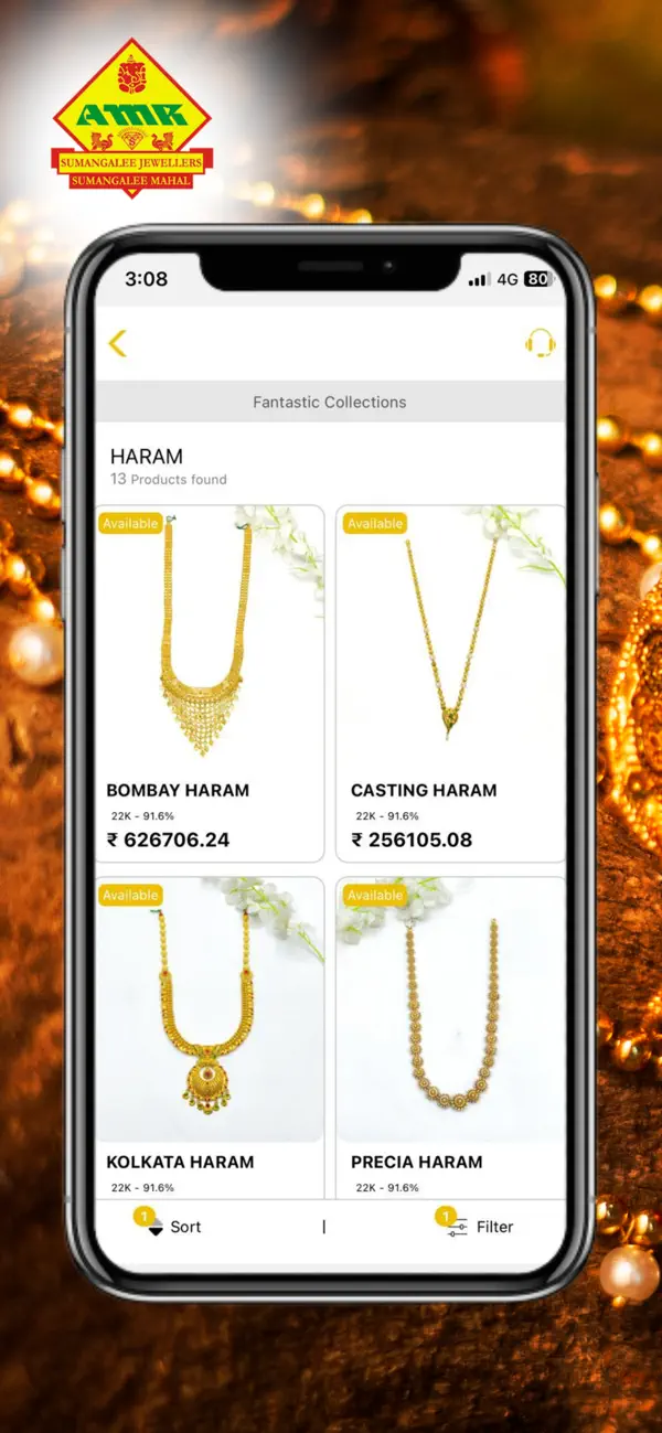 Screenshot #3 pour AMR Sumangalee Jewellers