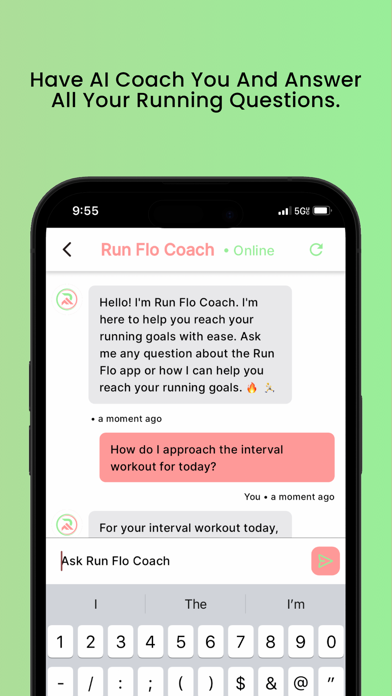 Run Flo: Custom Running Plans Screenshot