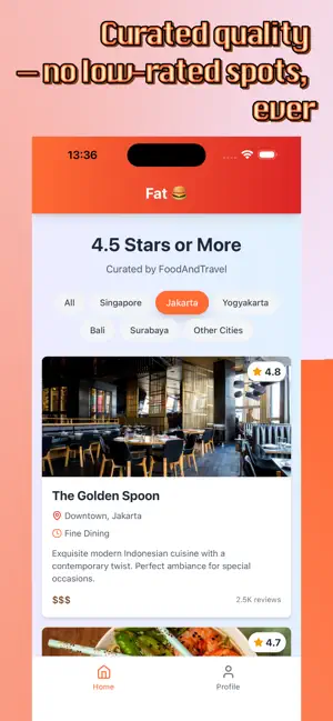 Fat: The 4.5-Star Food Map screenshot 2