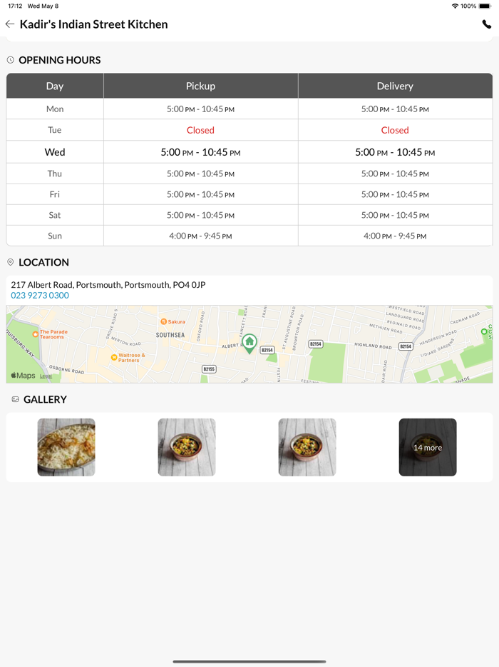 Kadirs Indian Street Kitchen