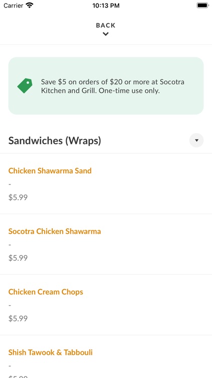 Socotra Kitchen And Grill