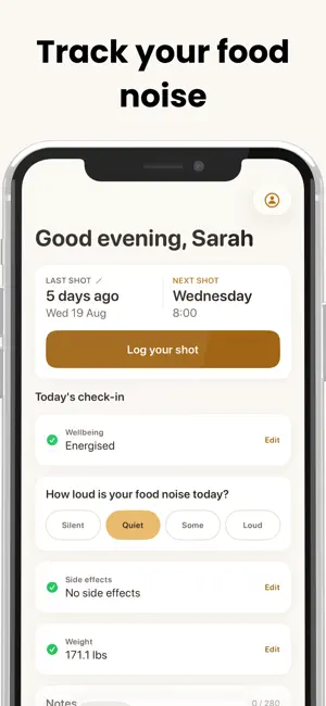 GLP-1 Tracker: Amber Daily screenshot 3