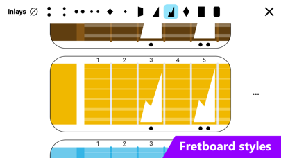 Guitar Fretboard: Scales Screenshot