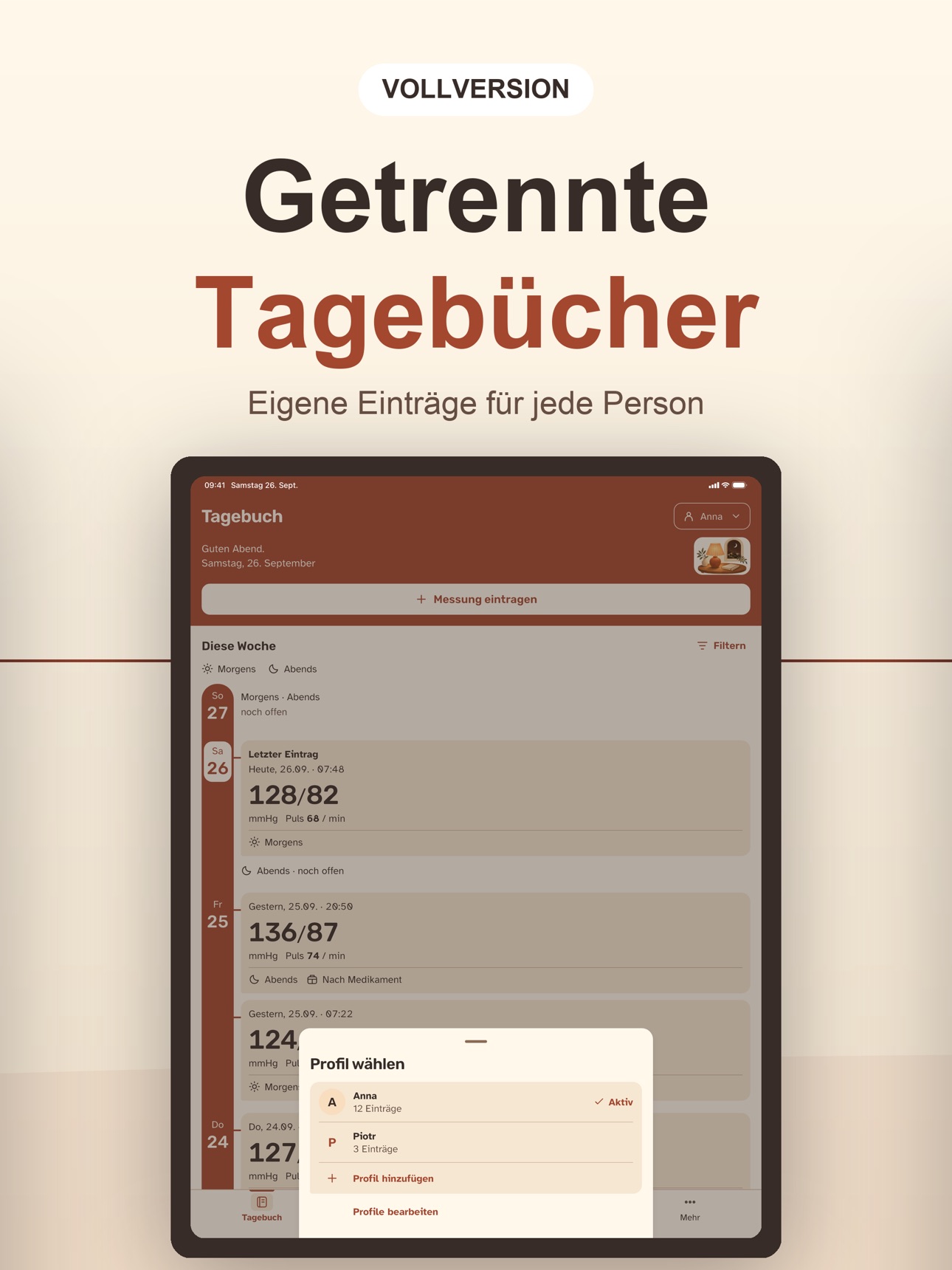 Screenshot 11 of Blutdruck Notiz