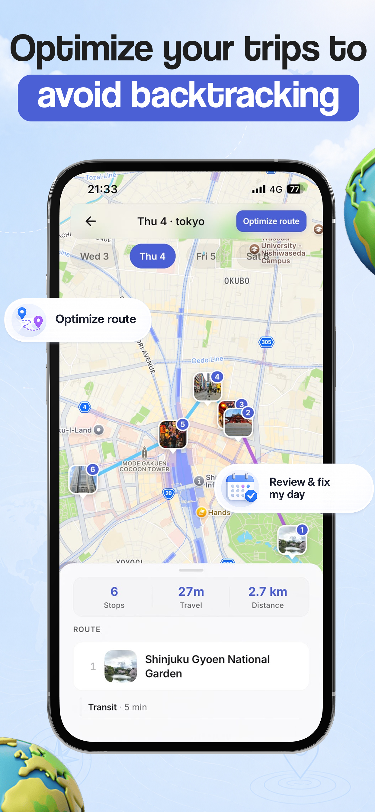 Tripist: Travel Planner