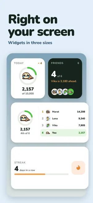 Steppy: Virtual Pet Widget screenshot 3