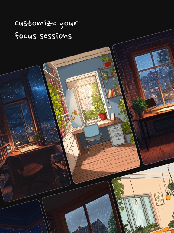 Win Focus: ADHD Focus Timer iPad screenshot 1 - Productivity app