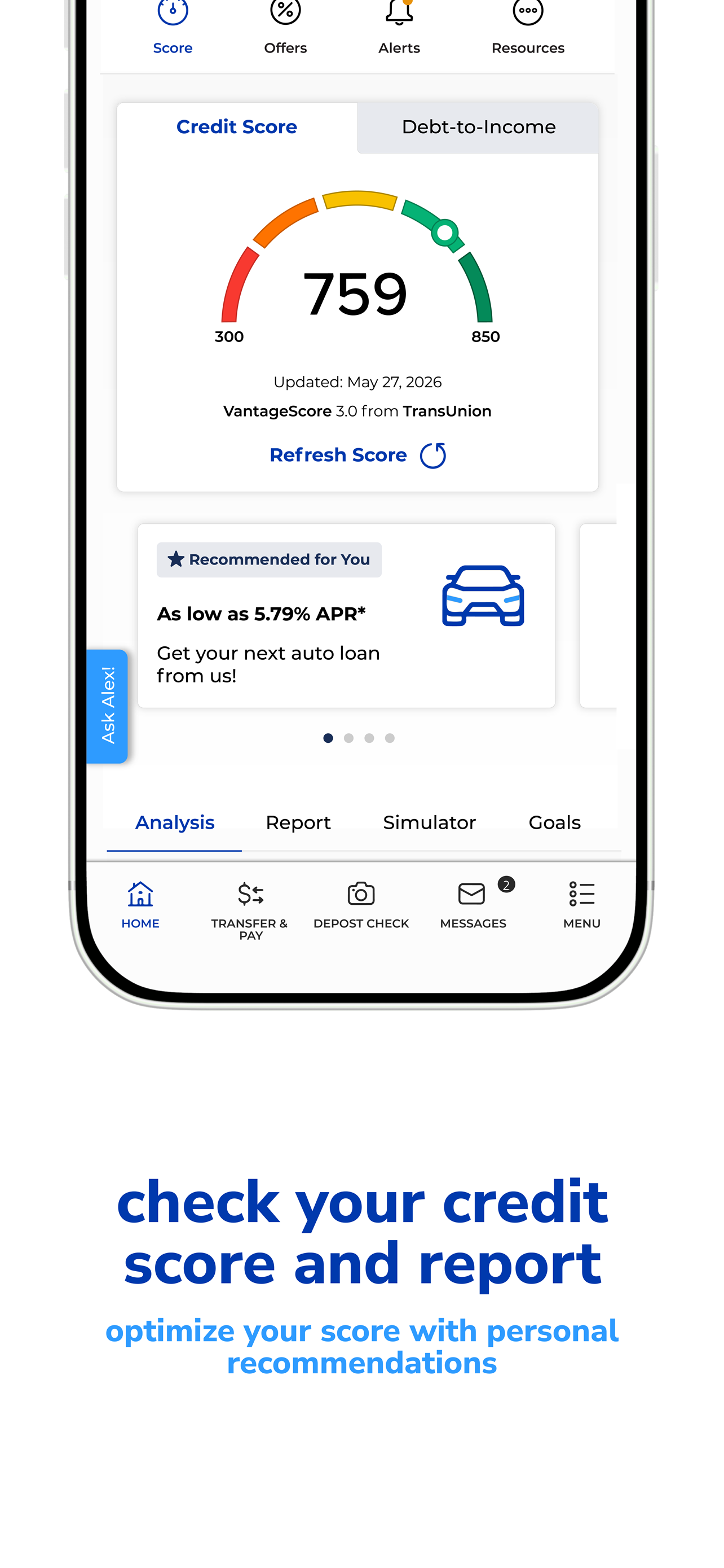 ATFCU Mobile screenshot 2