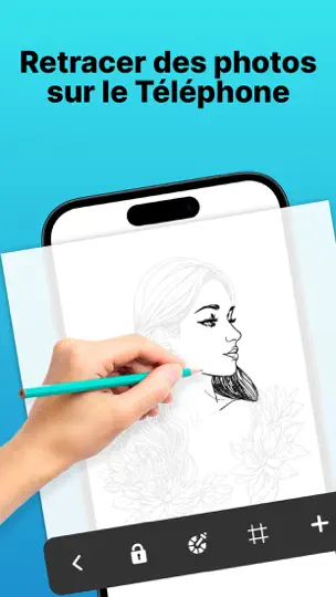 Capture d'écran de AR Projector Tracing & Drawing sur iPhone 5